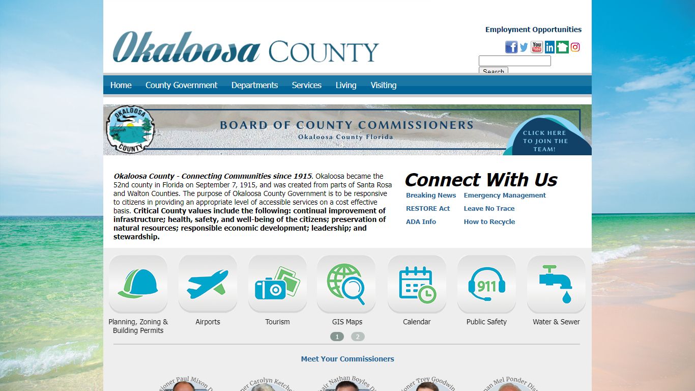 Okaloosa County Home Page | Okaloosa County